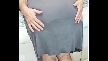 Older BBW's sensual rear end: 60-year-old grandmother indulges in a homemade fetish have fun